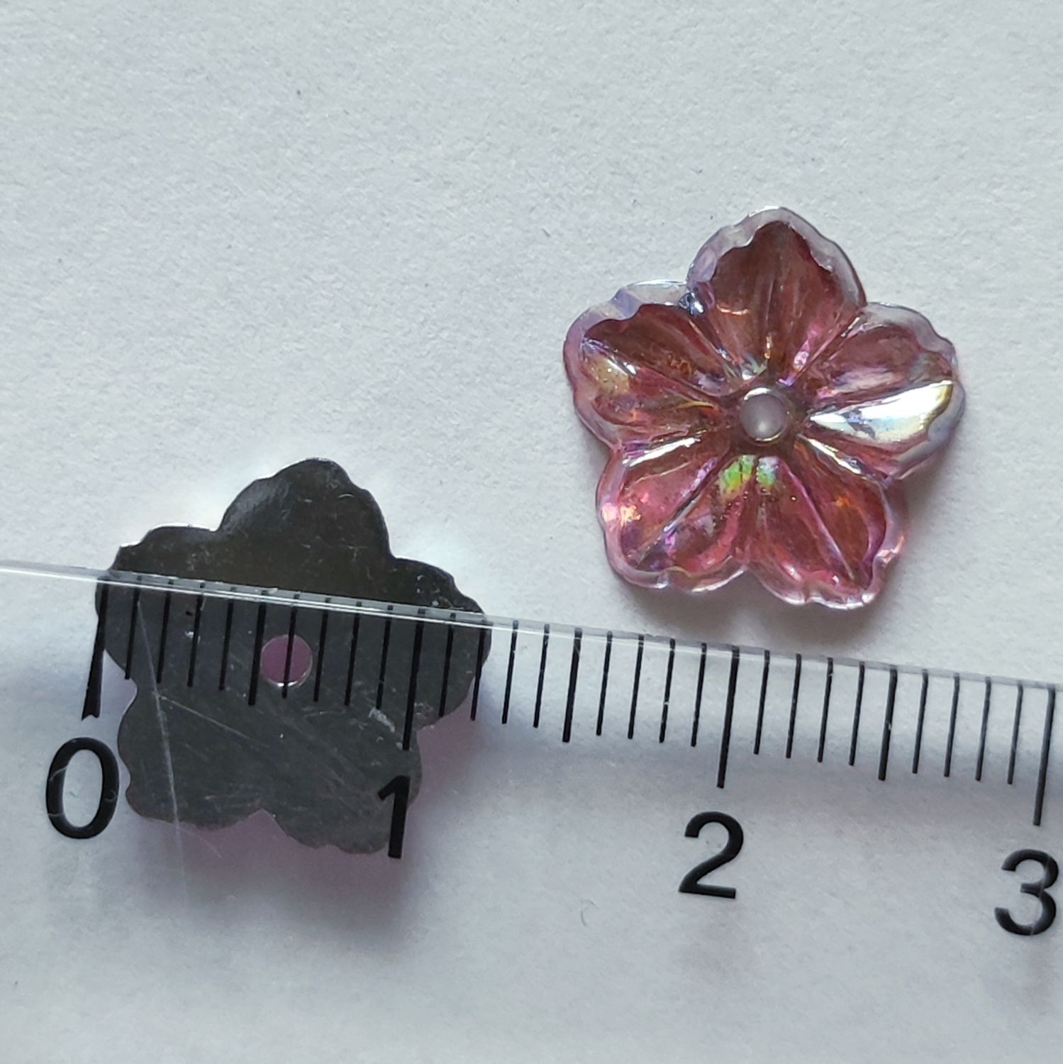 80 strass fleur 12 mm choisissez vos couleurs