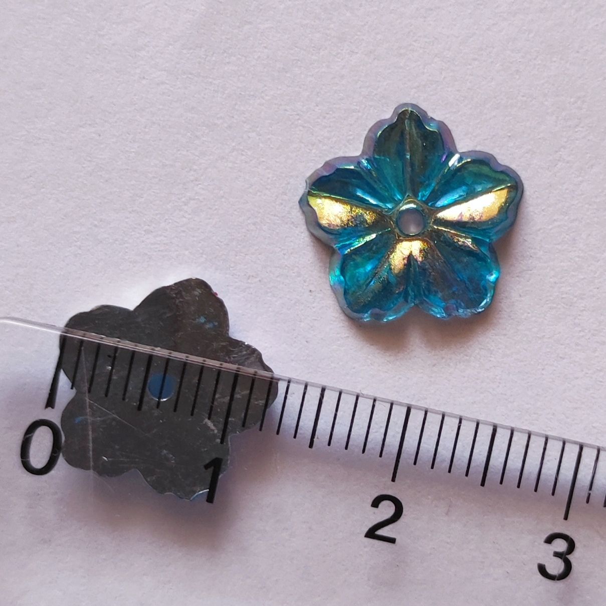 80 strass fleur 12 mm choisissez vos couleurs