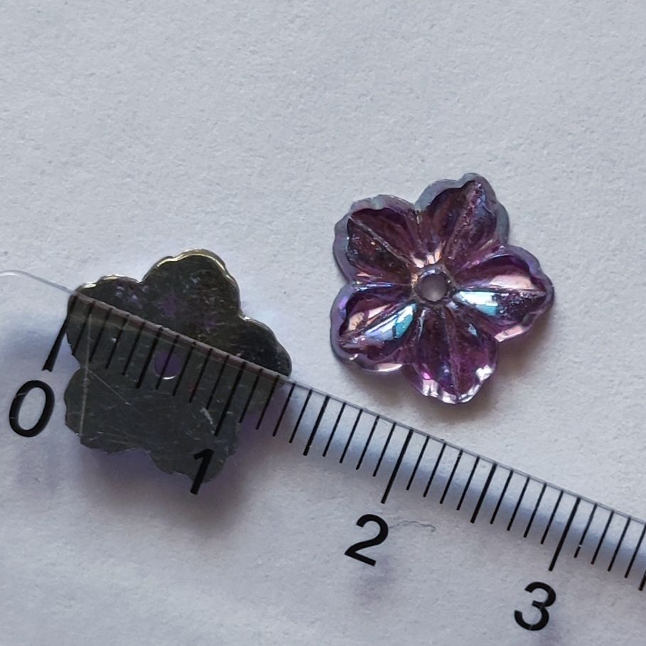 80 strass fleur 12 mm choisissez vos couleurs