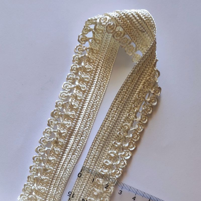 Galon sfifa large 3cm écru