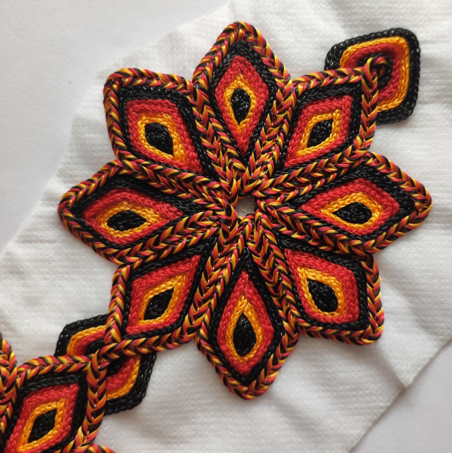 8 appliques à coudre kabyle