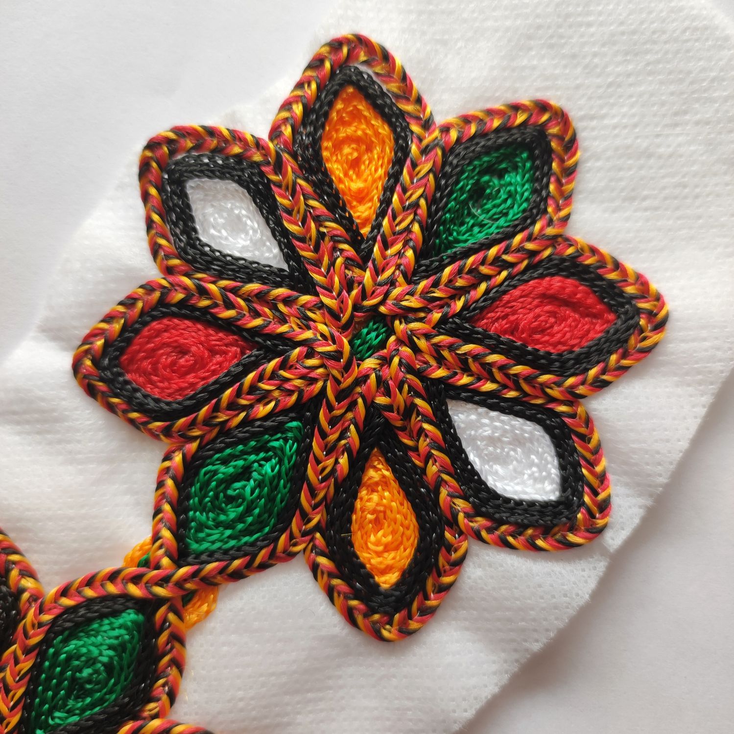 9 appliques à coudre kabyle