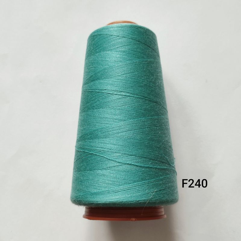 Cône de fil 100% polyester 3000 yards TURQUOISE