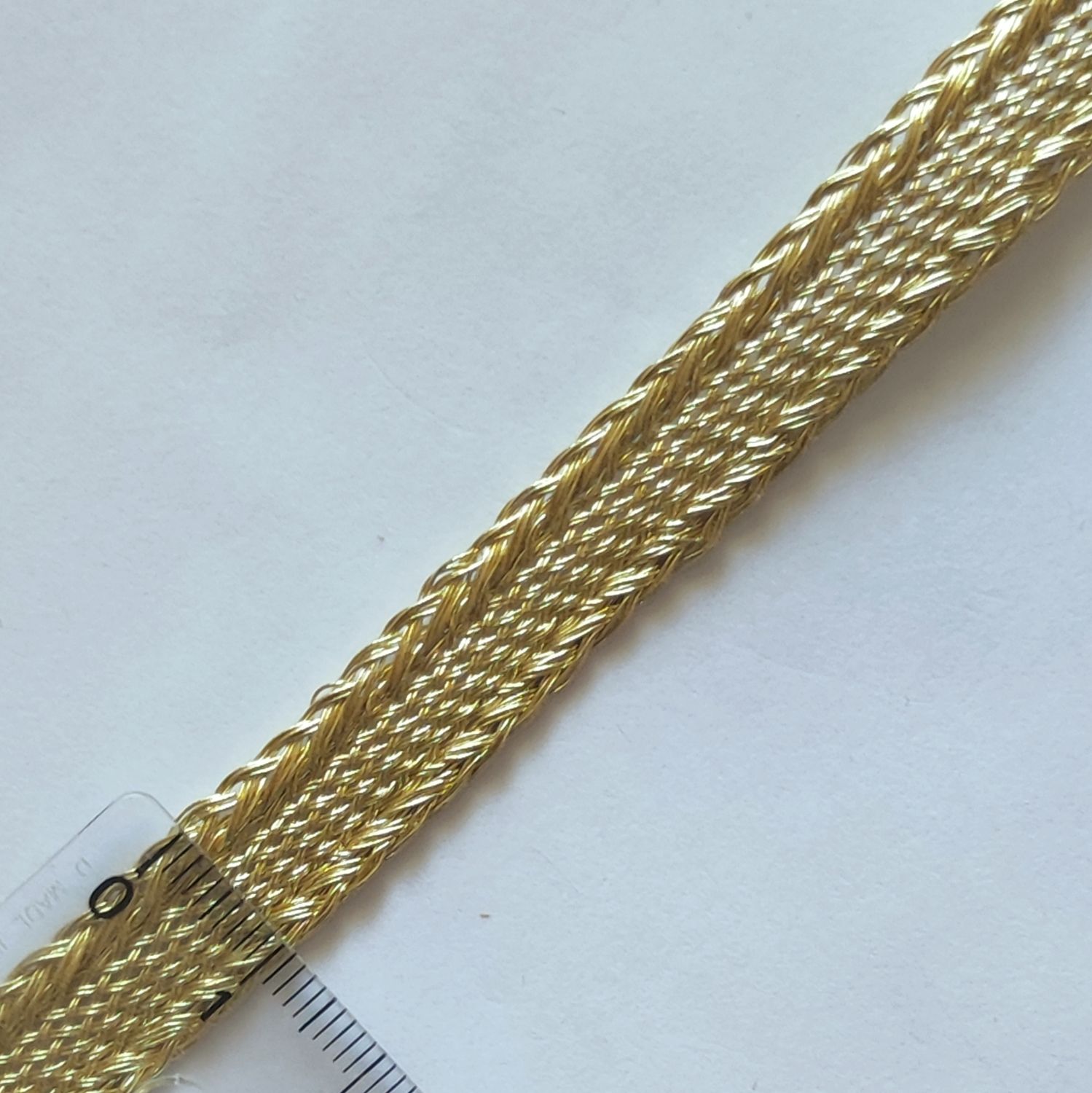 Galon sfifa fil doré 1 cm