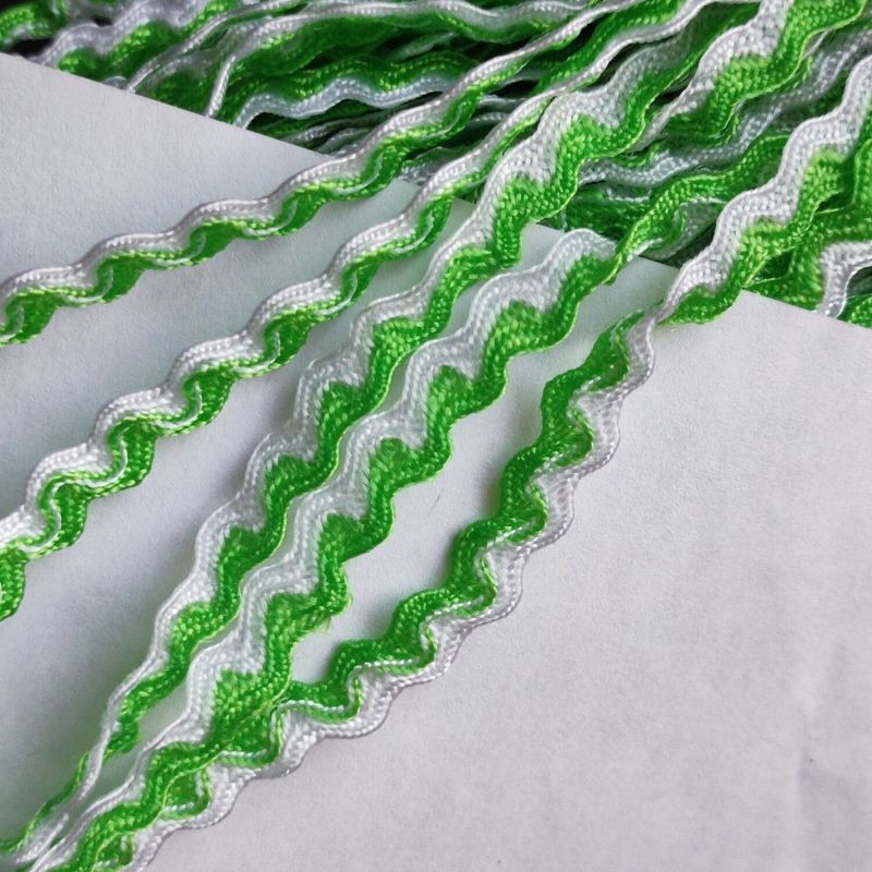 Zig zag bicolore (choisissez vos couleurs)