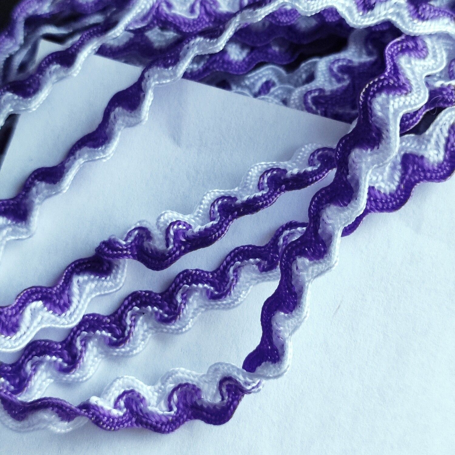 Zig zag bicolore (choisissez vos couleurs)