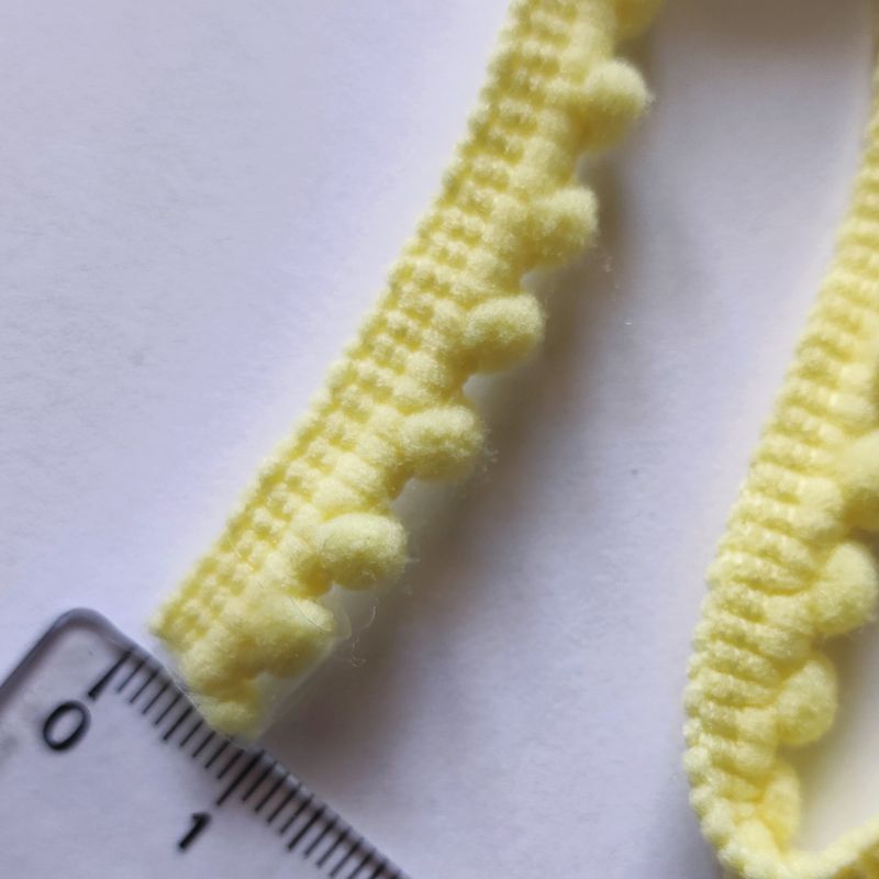Galon mini pompons 1cm vendu au mètre/ choisissez les couleurs
