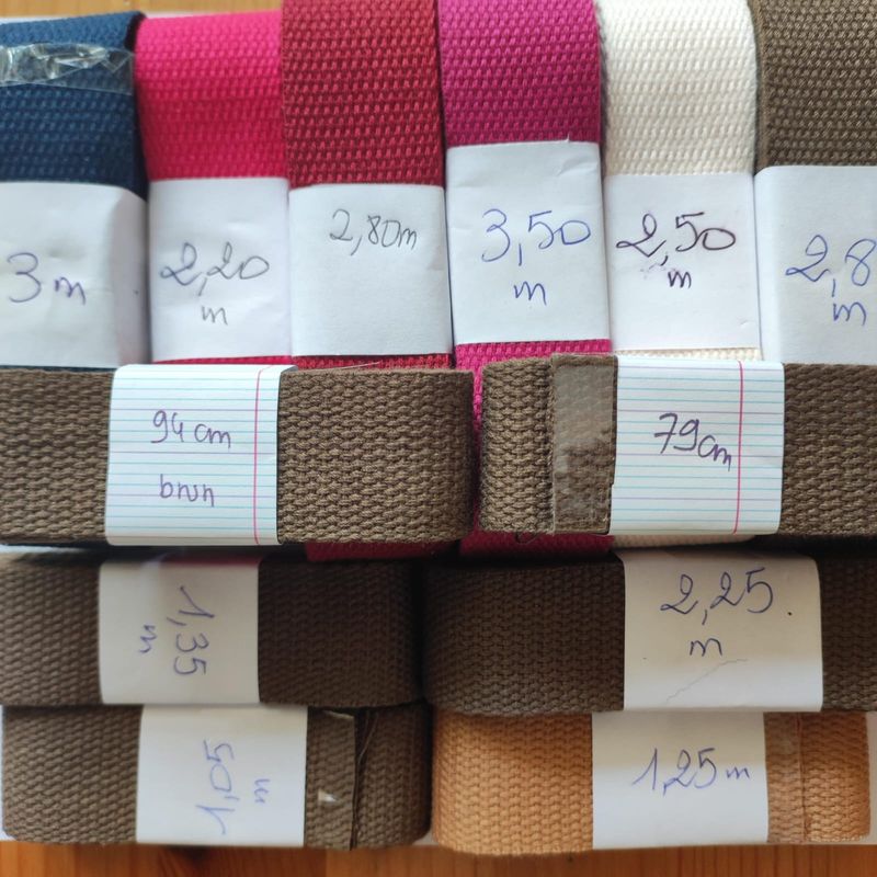 23,40 mètres sangle coton 32mm 