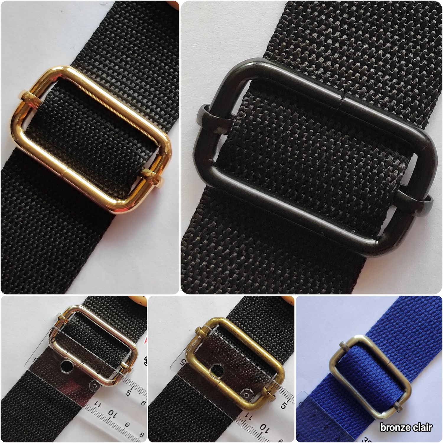 Boucle coulissante 38mm