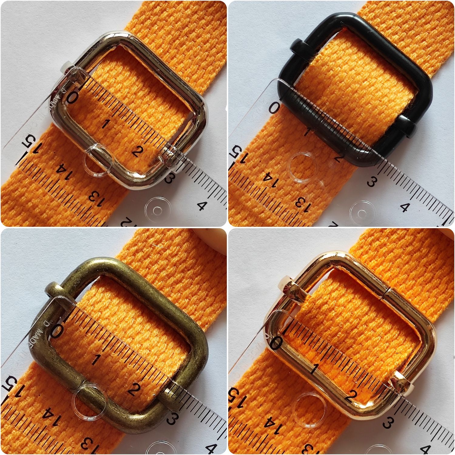 Boucle coulissante 25mm