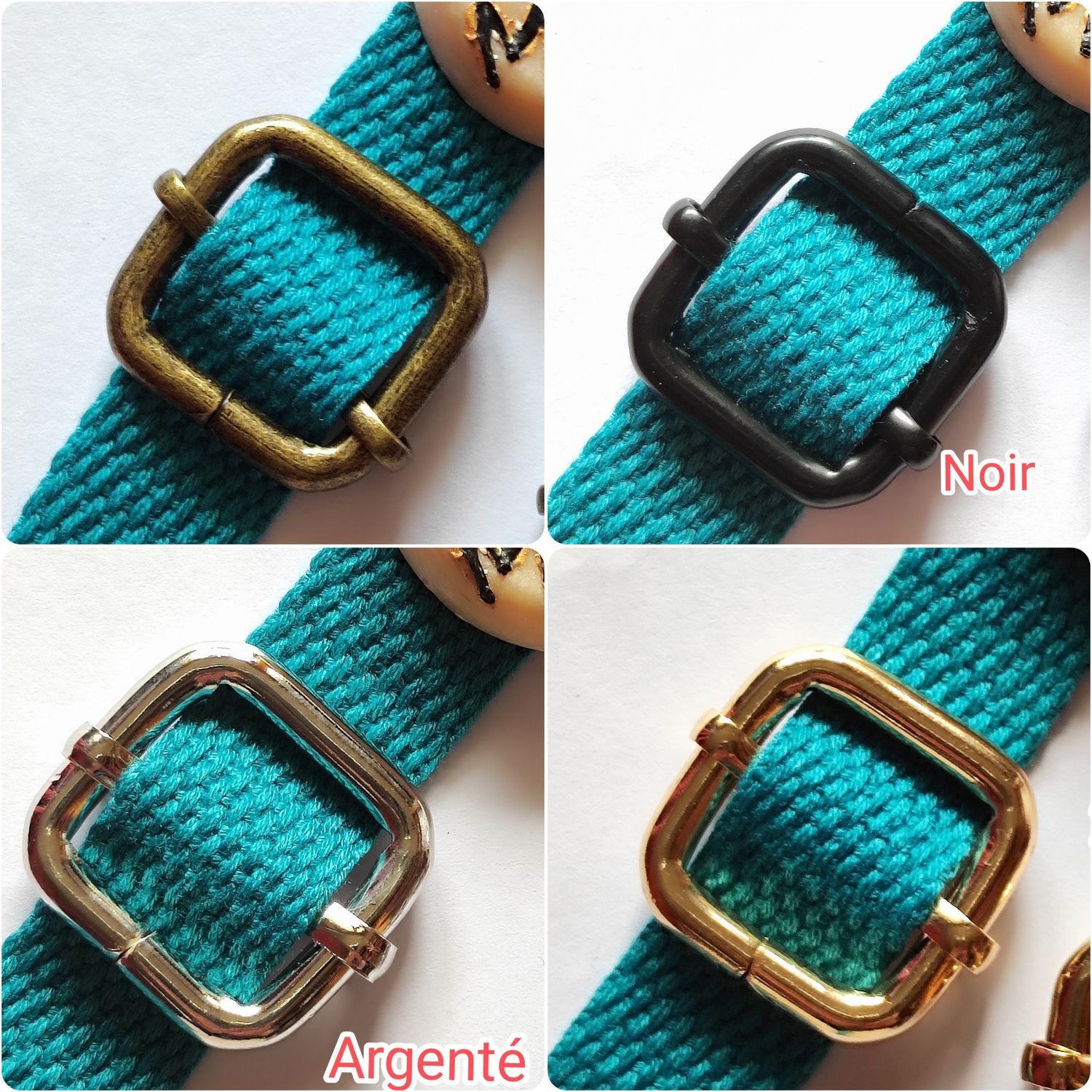 Boucle coulissante 20mm