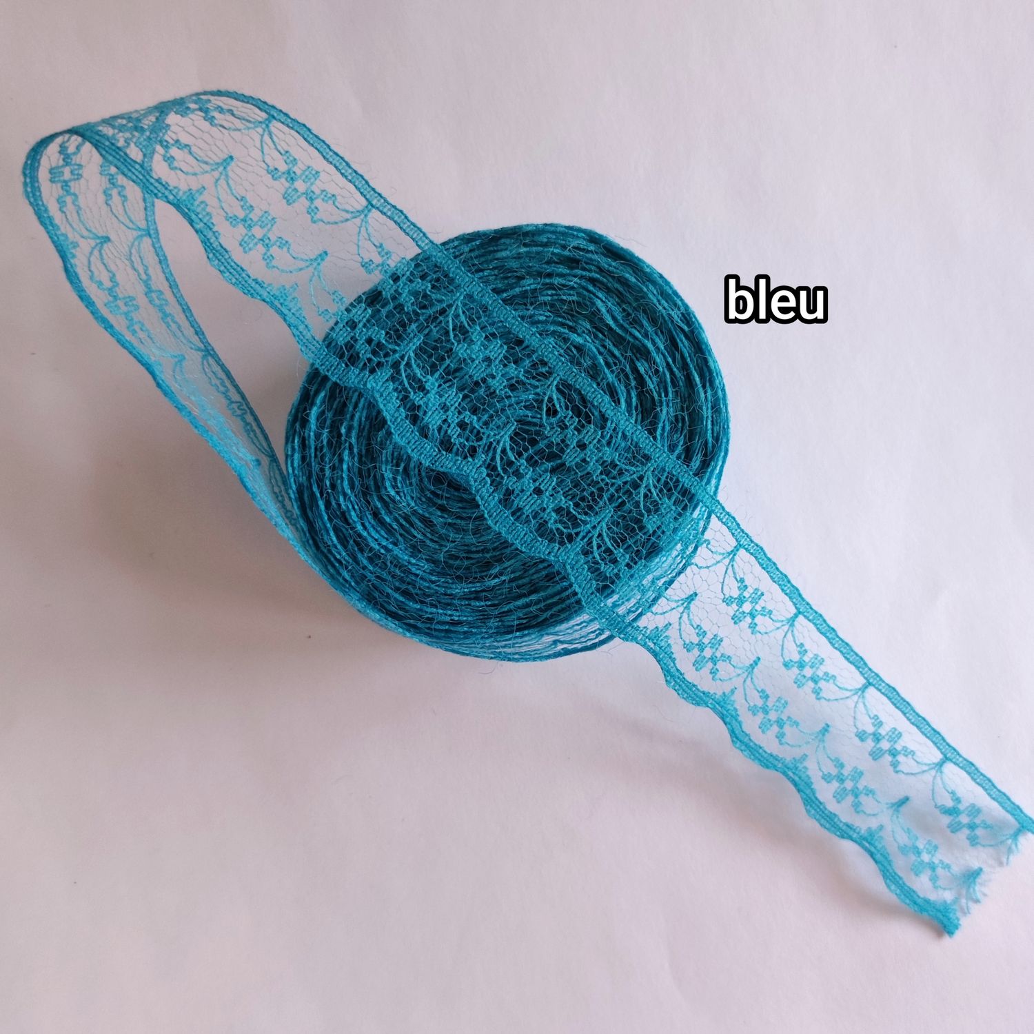 8,5m de Dentelle 2,2 cm / choisissez vos couleurs