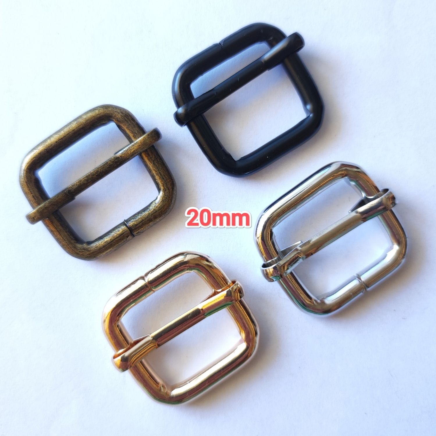 Boucle coulissante qualité sup. 20mm