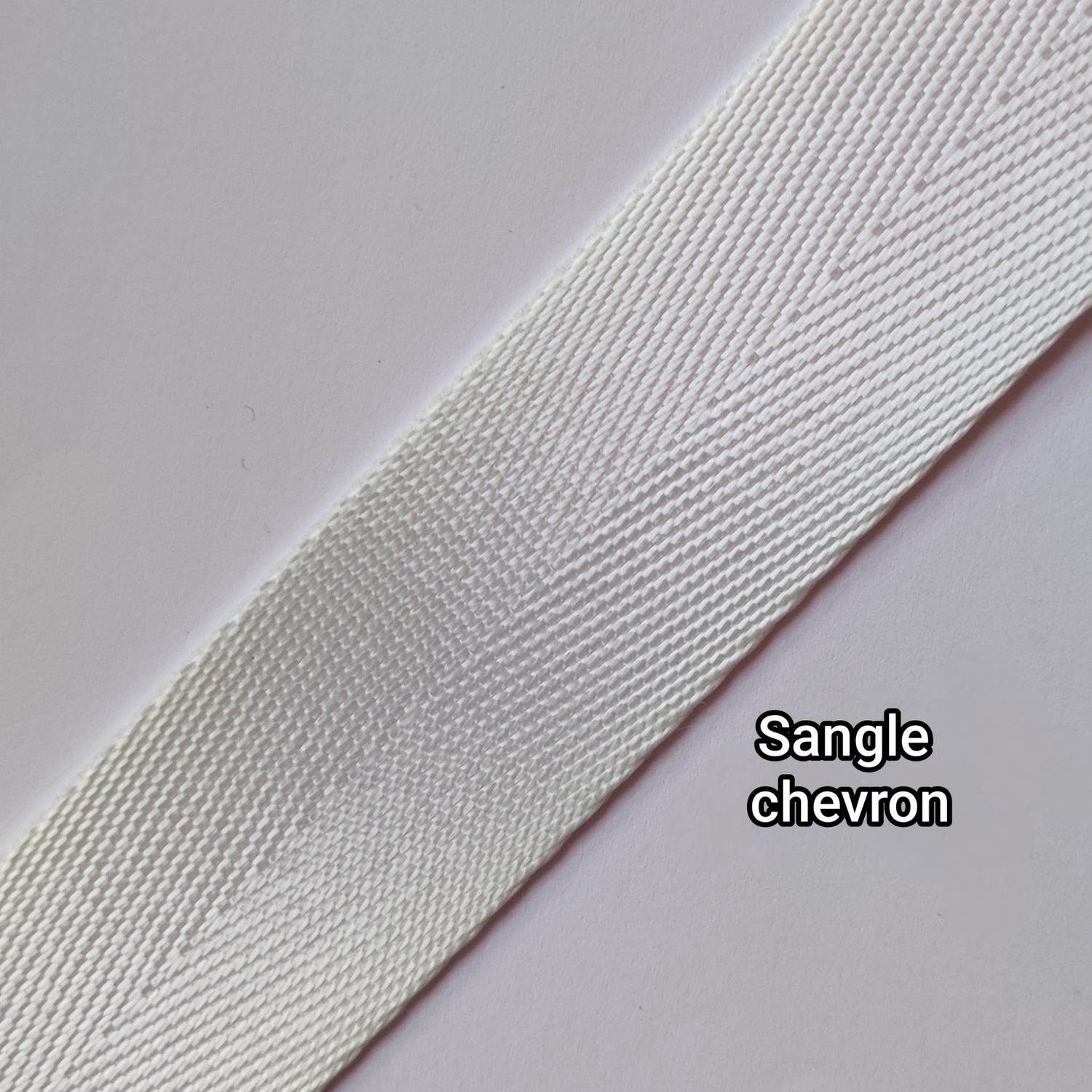 Sangle chevron 32mm/28 couleurs