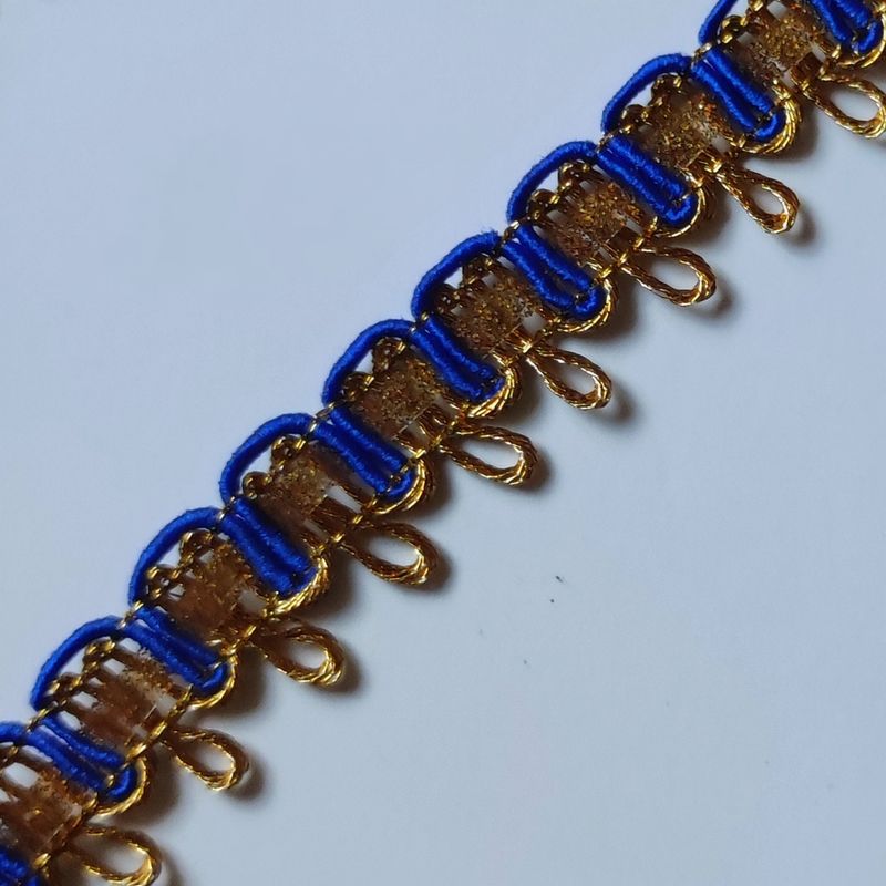 Galon doré 1,3 cm/12 couleurs
