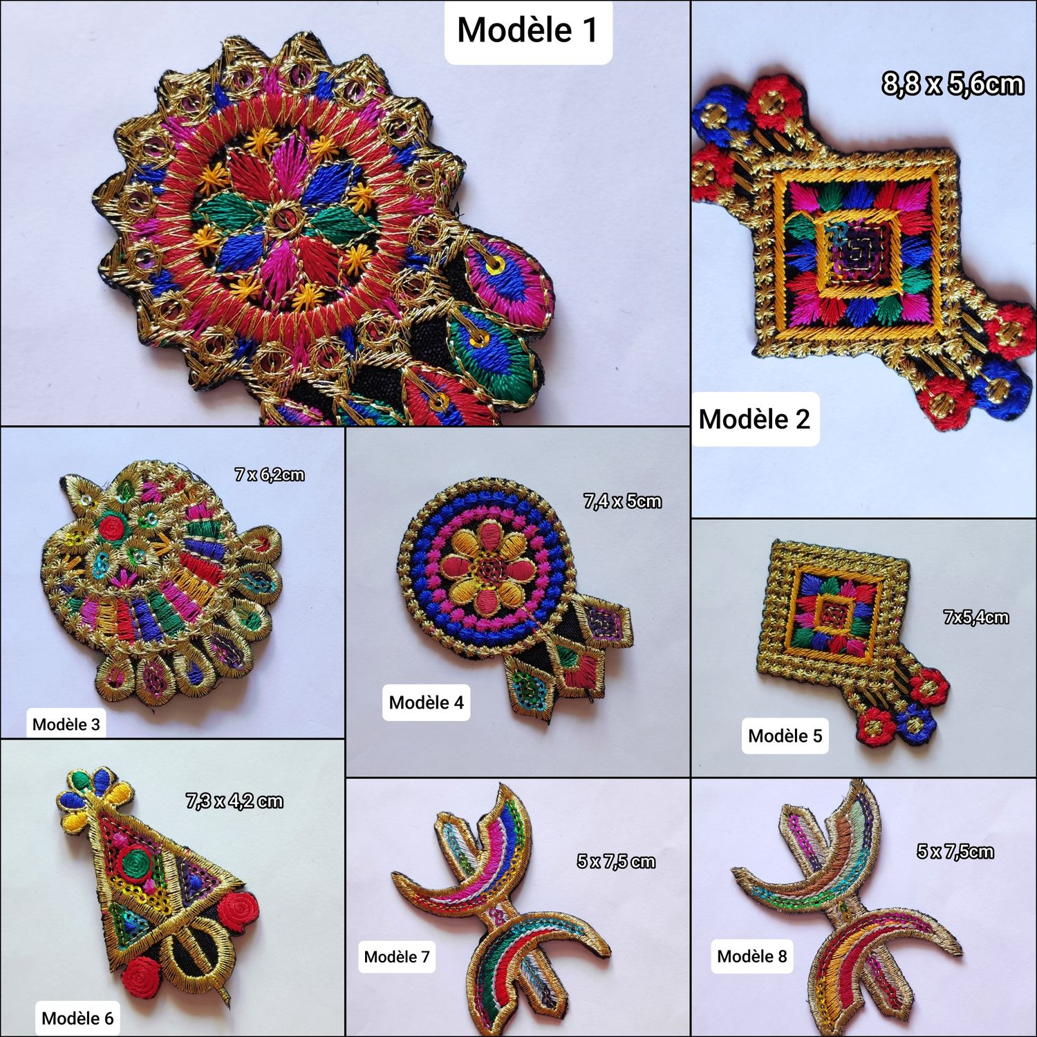 Appliques kabyles (choisissez vos modèles)