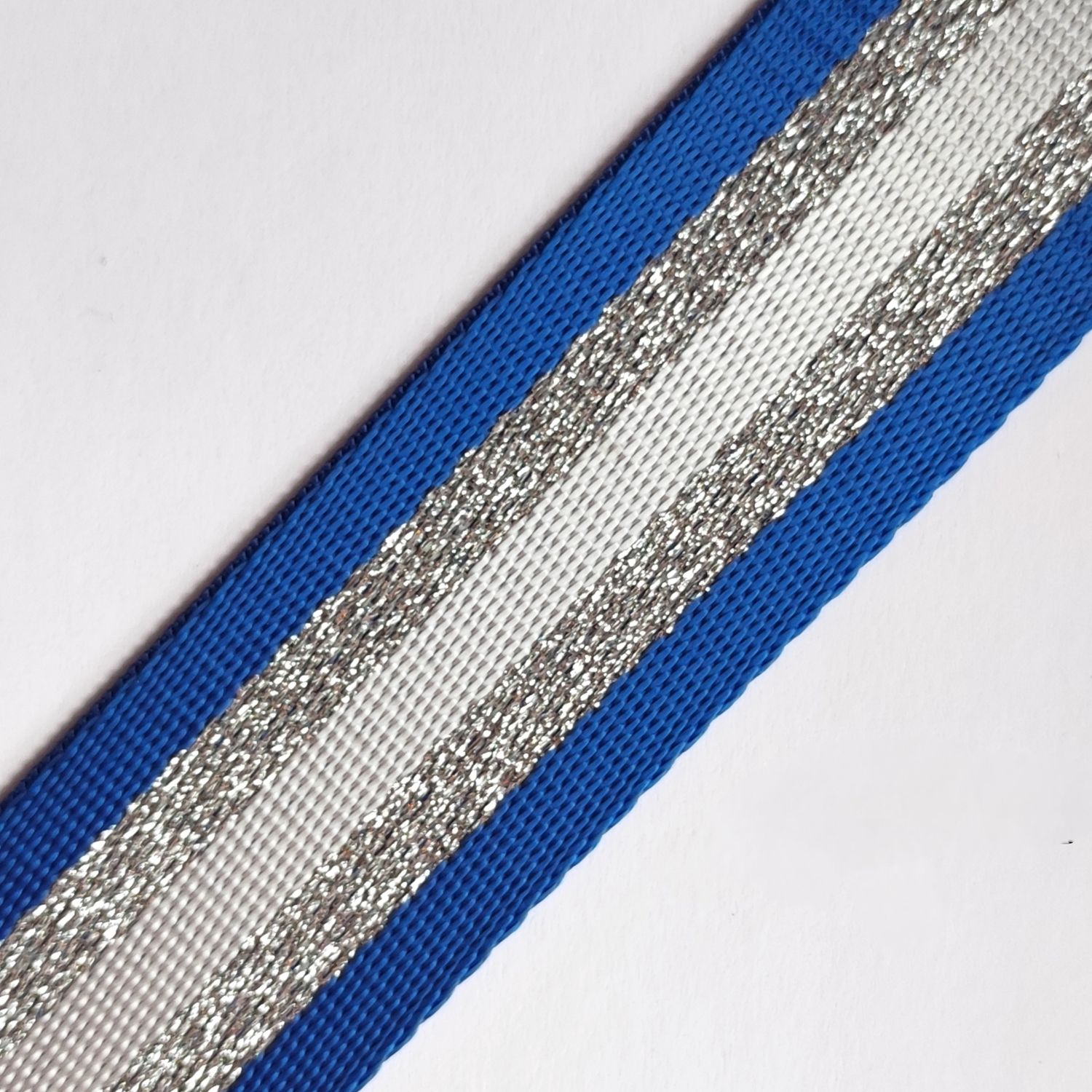 Sangle brillante rayure lurex 38mm