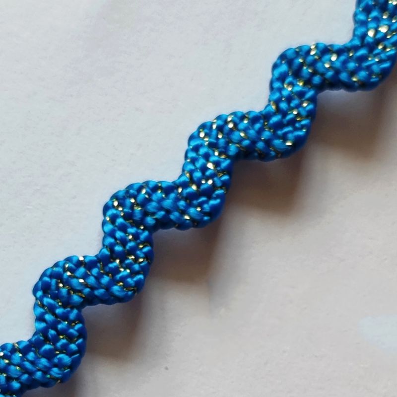 Zig zag 9mm avec doré (9mètres)