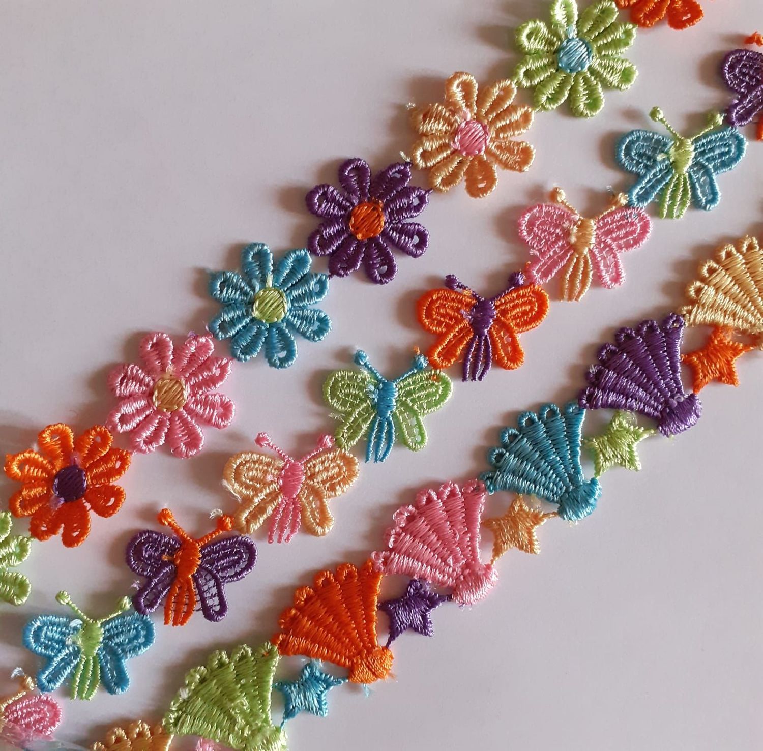 Galon colorés 2,5cm au mètre
