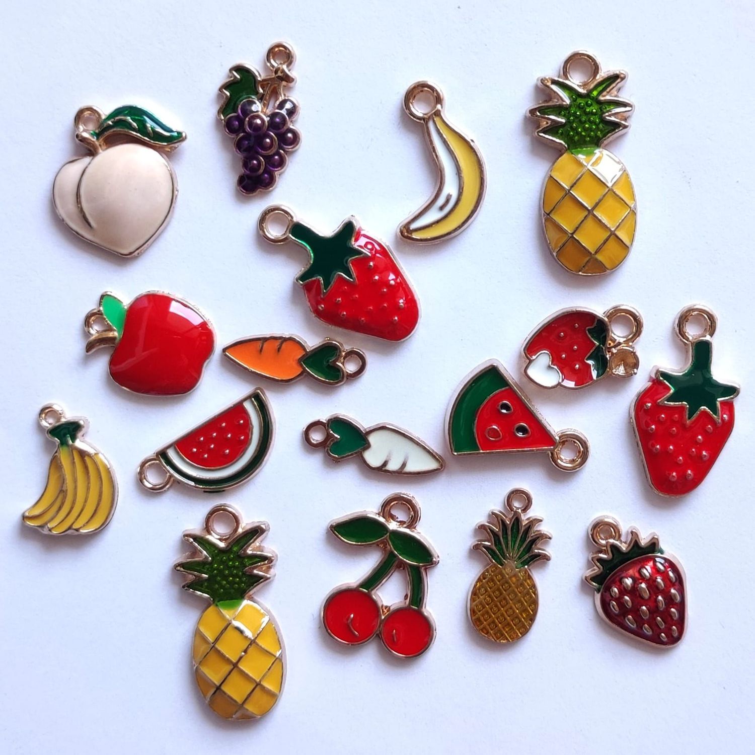 Pendentif fruits/légumes (choisissez vos motifs)