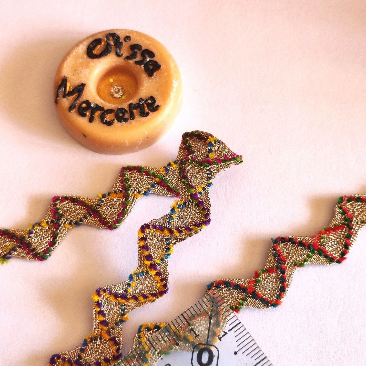 Galon kabyle zig zag (choisissez vos couleurs)