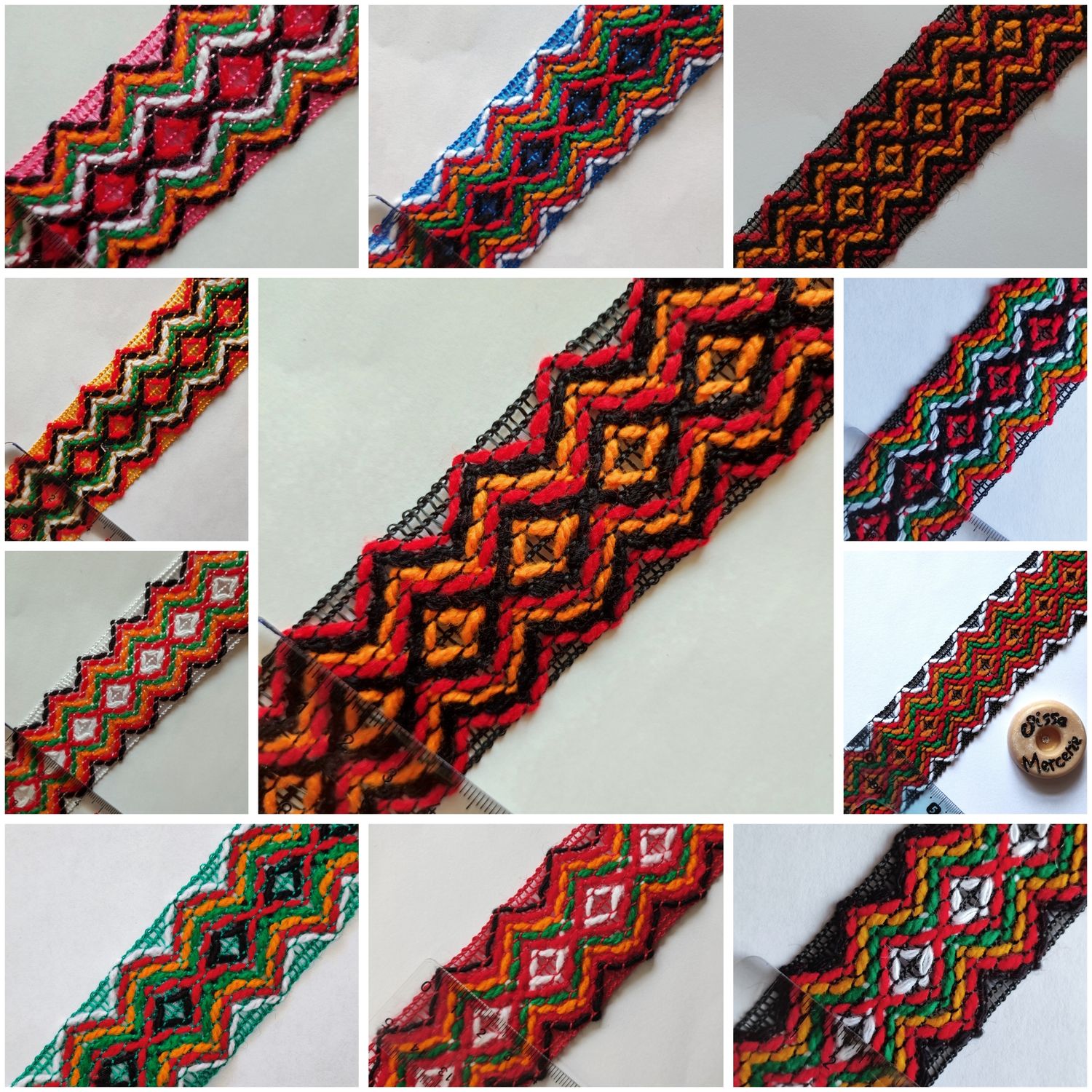 Galon kabyle 4 cm (choisissez vos couleurs)