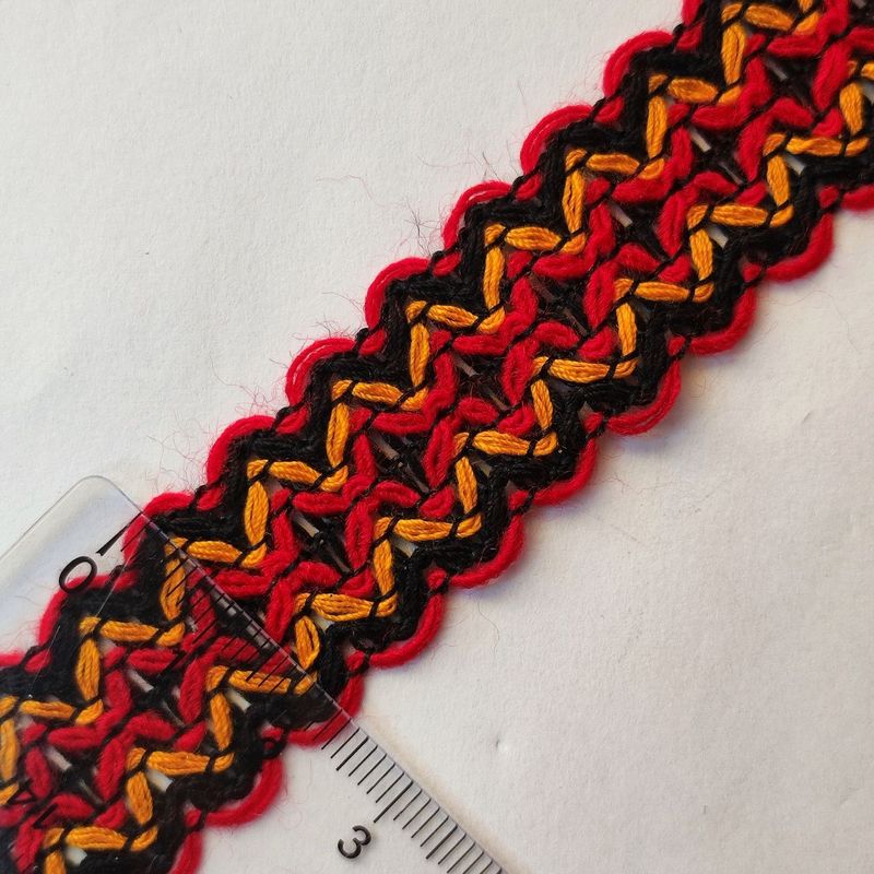 Galon kabyle 2.5cm  (choisissez vos couleurs)