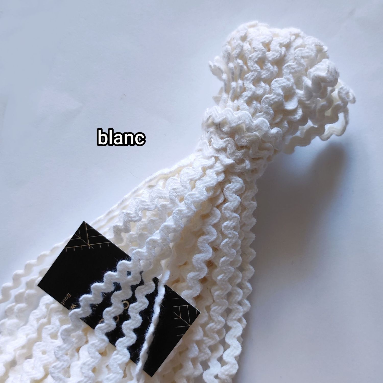 Paquet de 14 mètres zig zag kabyle coton(choisissez vos couleurs)