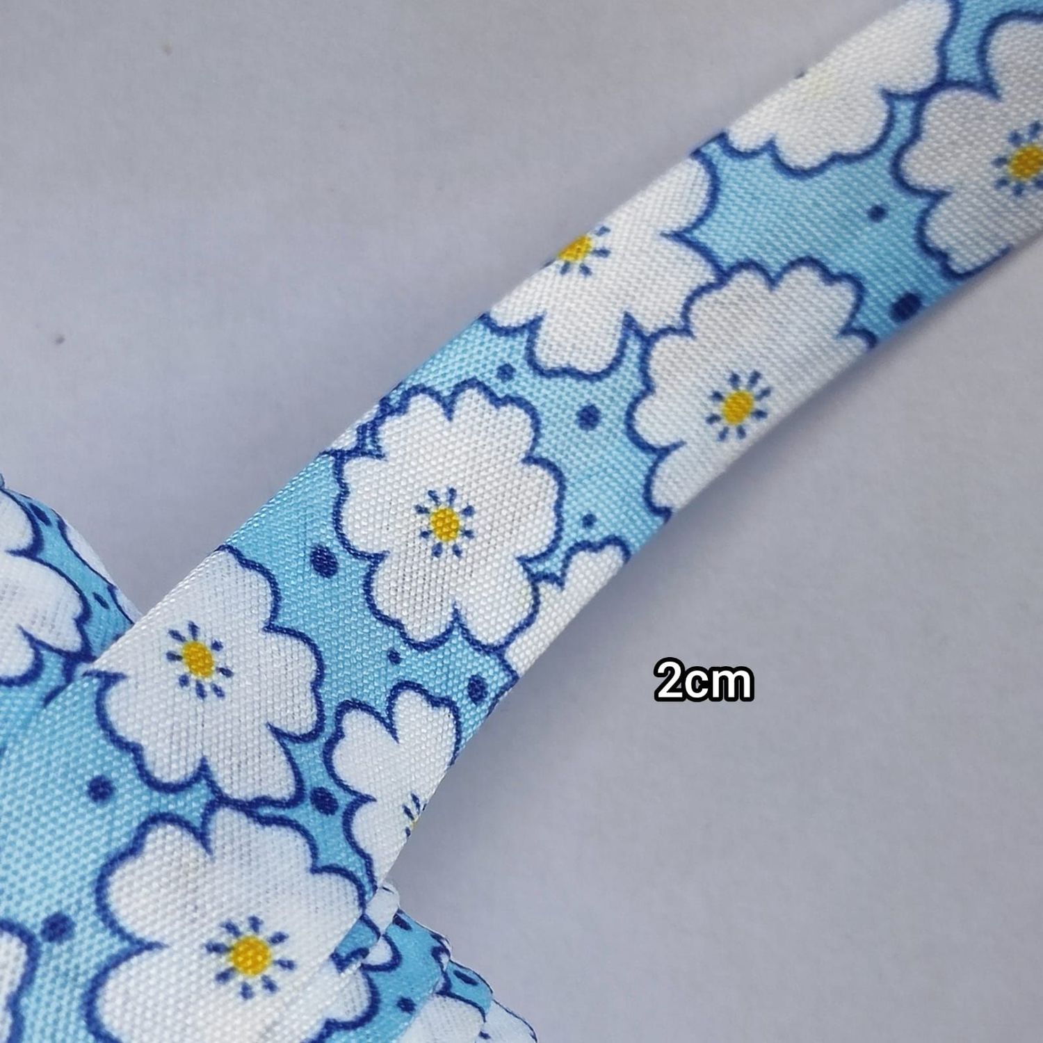 Biais polyester à motif (choisissez vos couleurs)