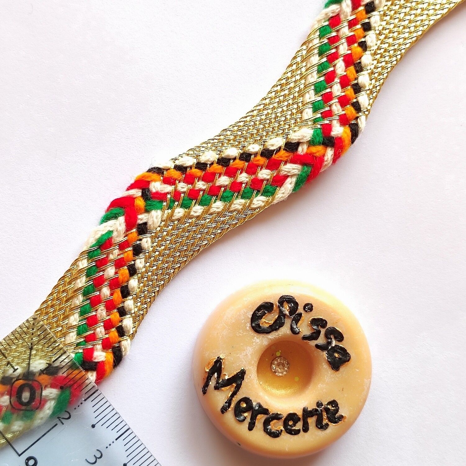 Galon kabyle fil doré (choisissez vos modèles)