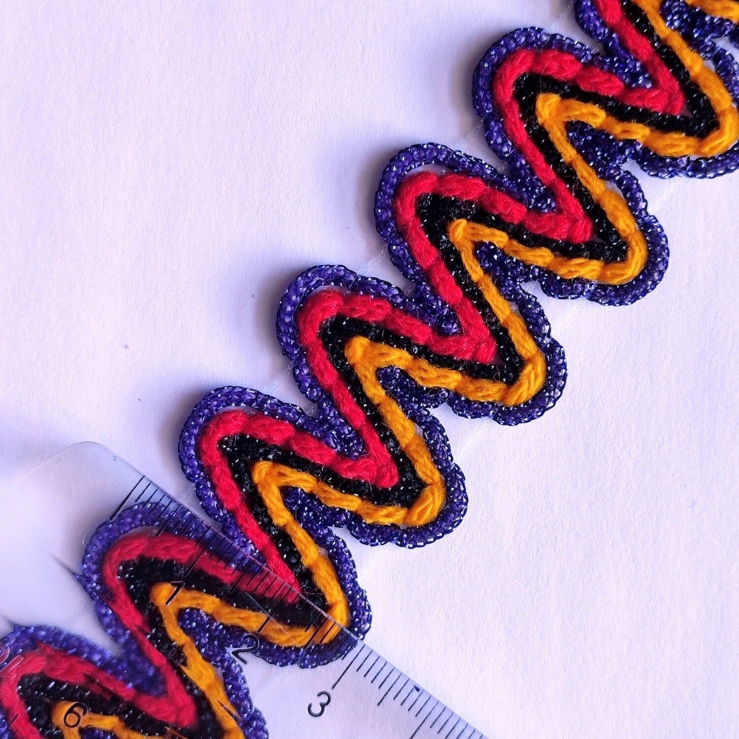 Galon kabyle 3cm (choisissez vos couleurs)