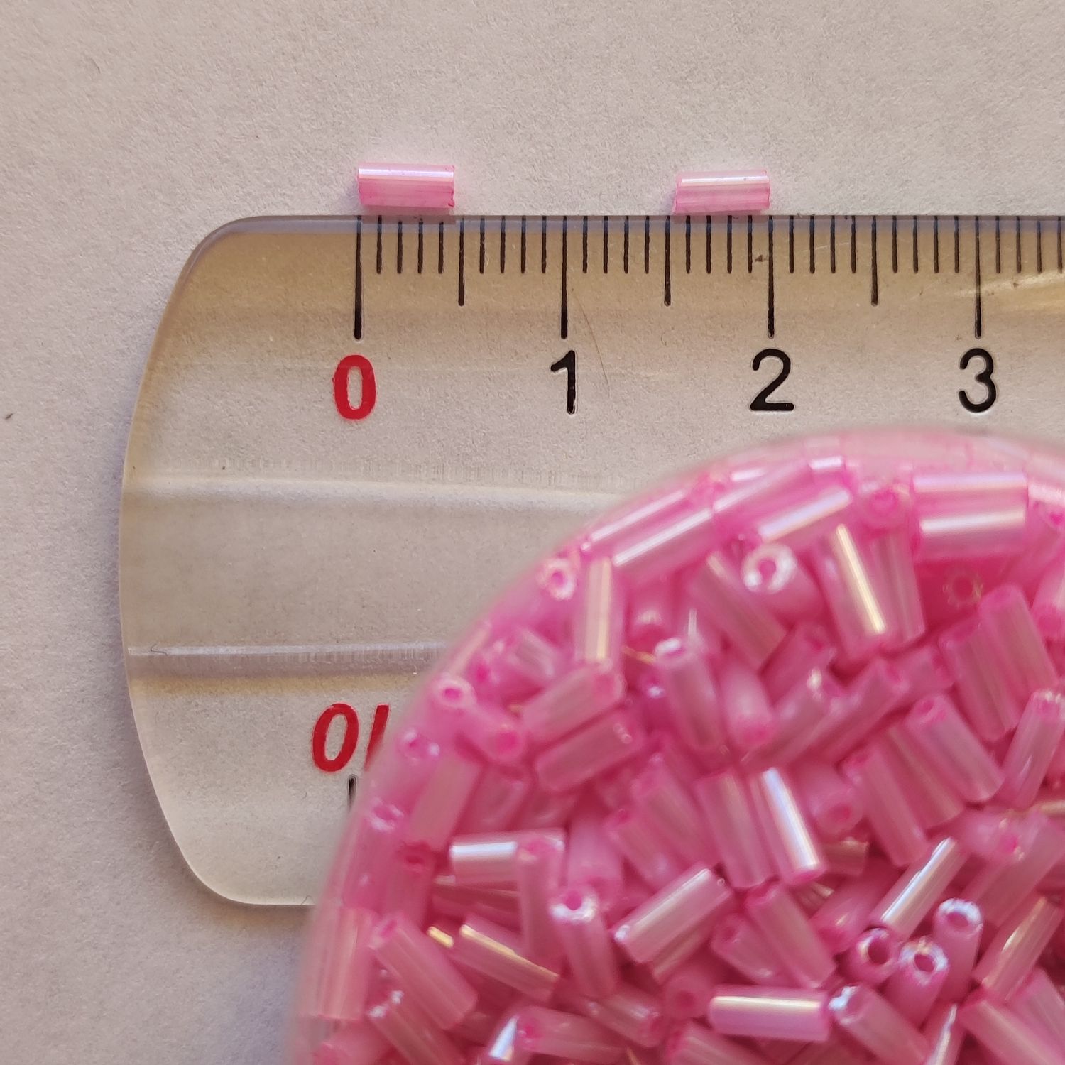 20g perles tube en verre 4,5x1,5mm (choisissez vo couleurs)