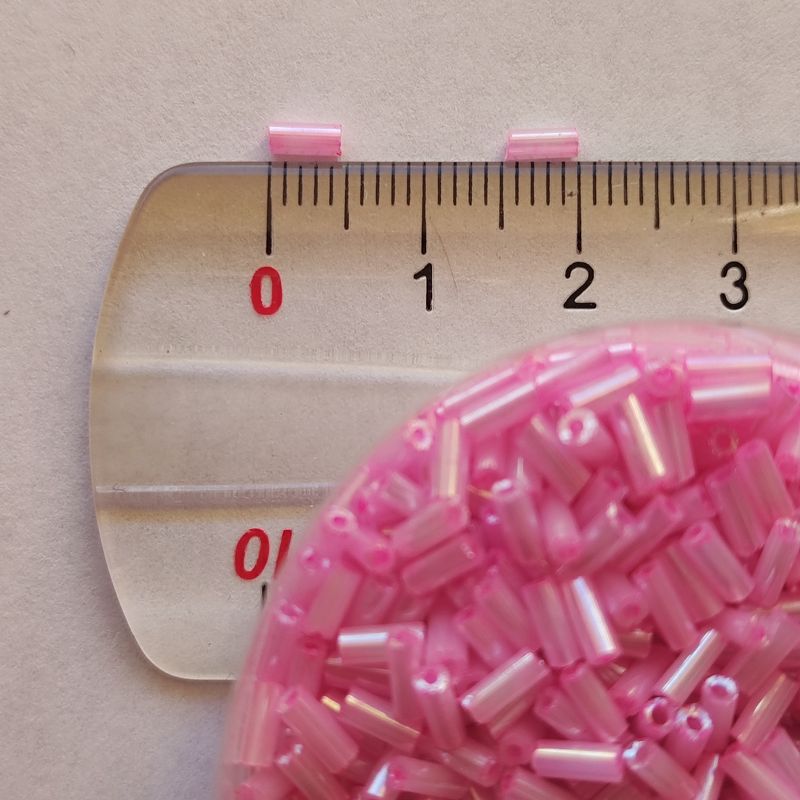 20g perles tube en verre 4,5x1,5mm (choisissez vo couleurs)
