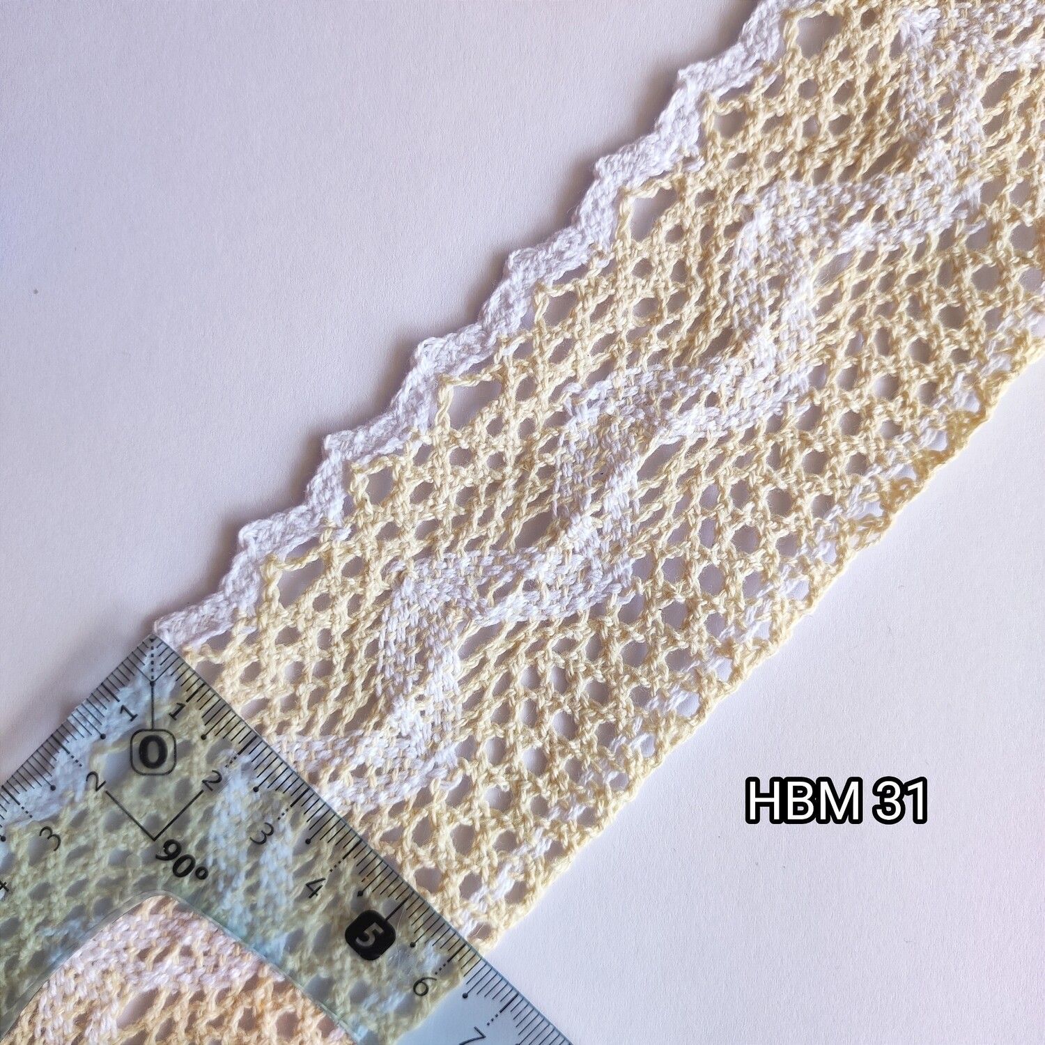 4,75 m dentelle coton beige clair(choisissez vos modèles)