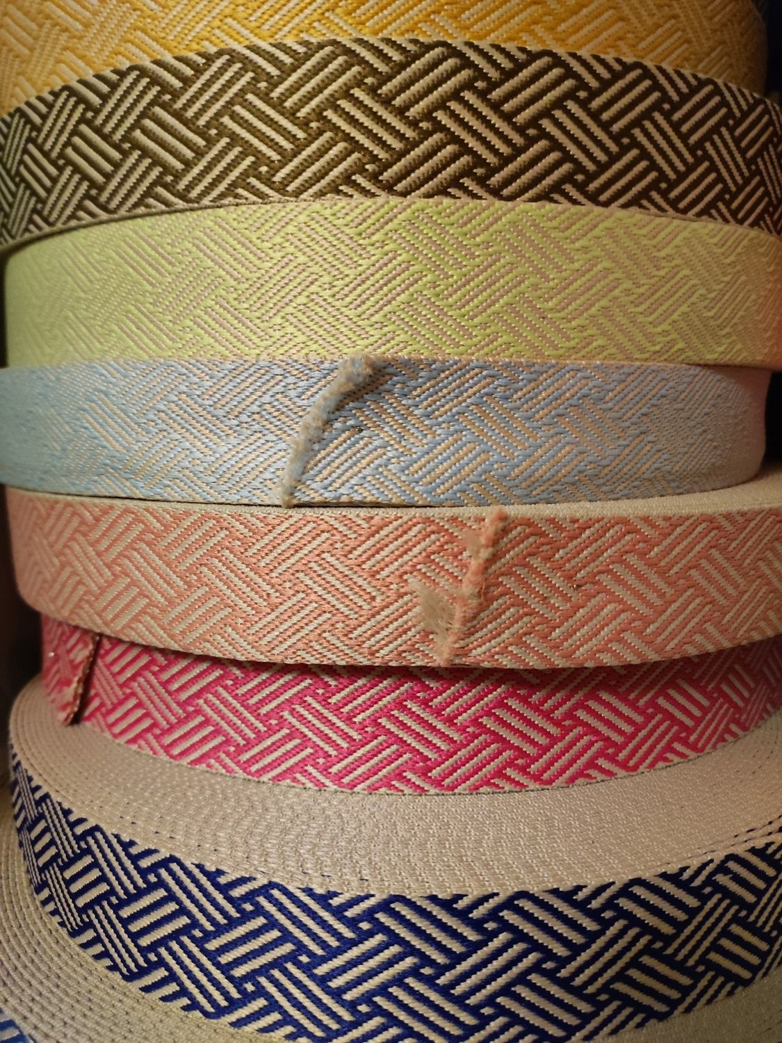 Sangle fantaisie réversible 38mm (choisissez parmi 36 couleurs)