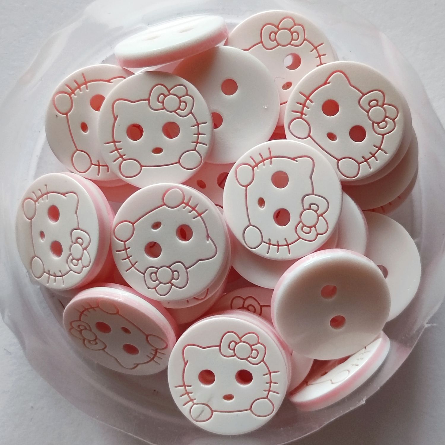 10 boutons chat 12mm LOT 12 (choisissez vos couleurs)