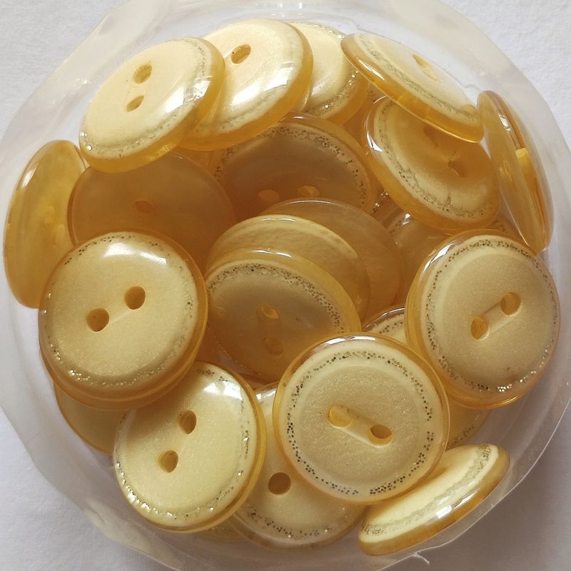 10 boutons 14mm contour doré ou argenté LOT 22