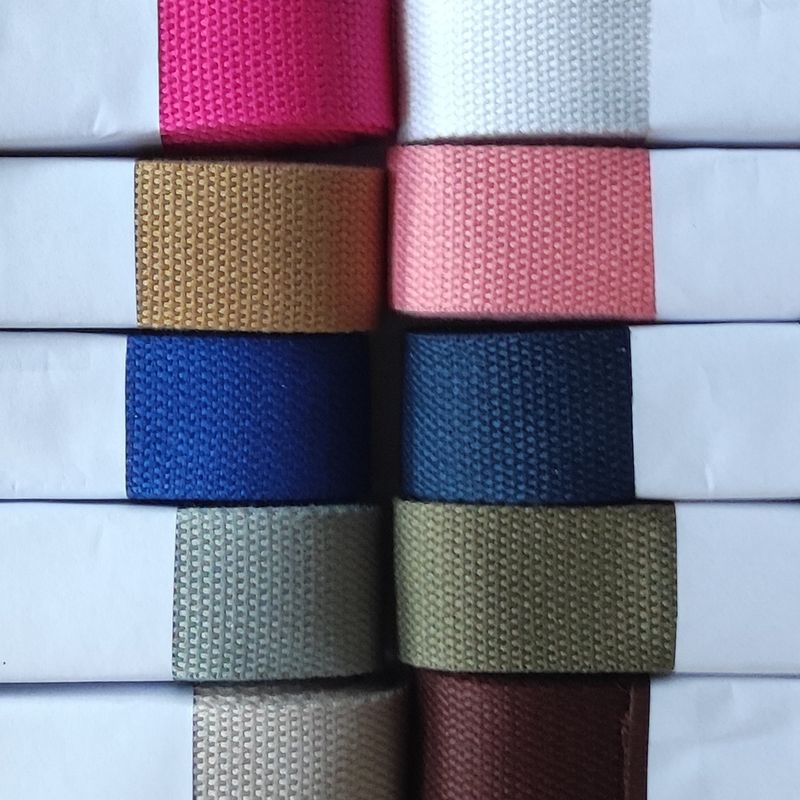 Lot de 40 mètres de sangle coton 3,2cm / choisissez votre lot