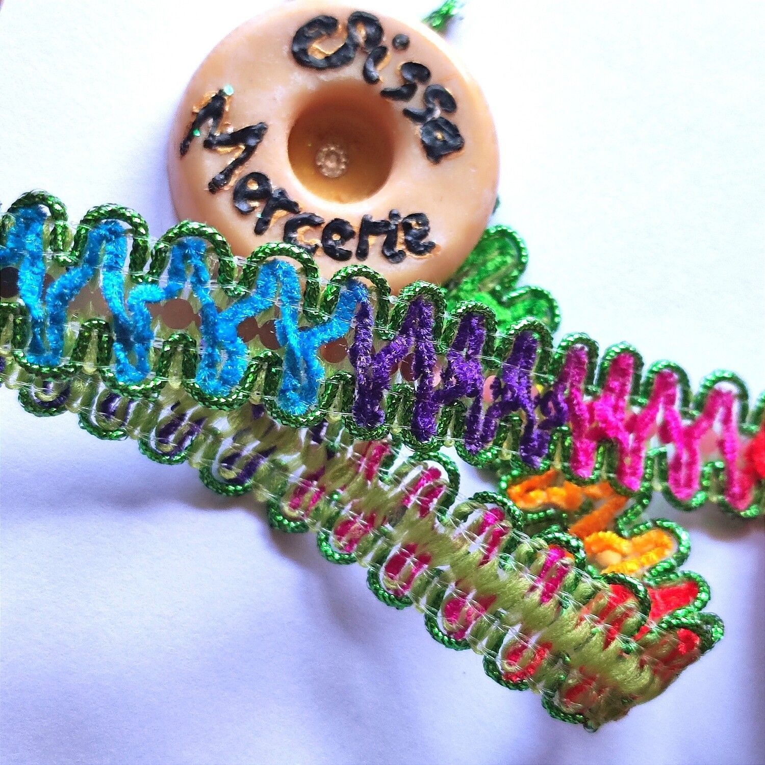 Galon arc en ciel (choisissez vos couleurs)