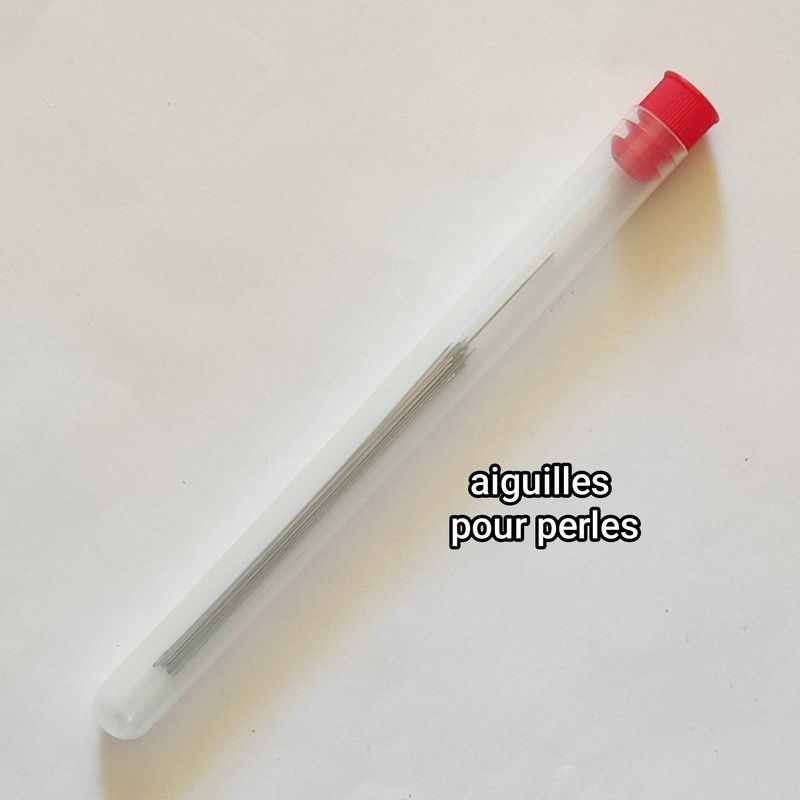 11 grandes aiguilles fines pour perles