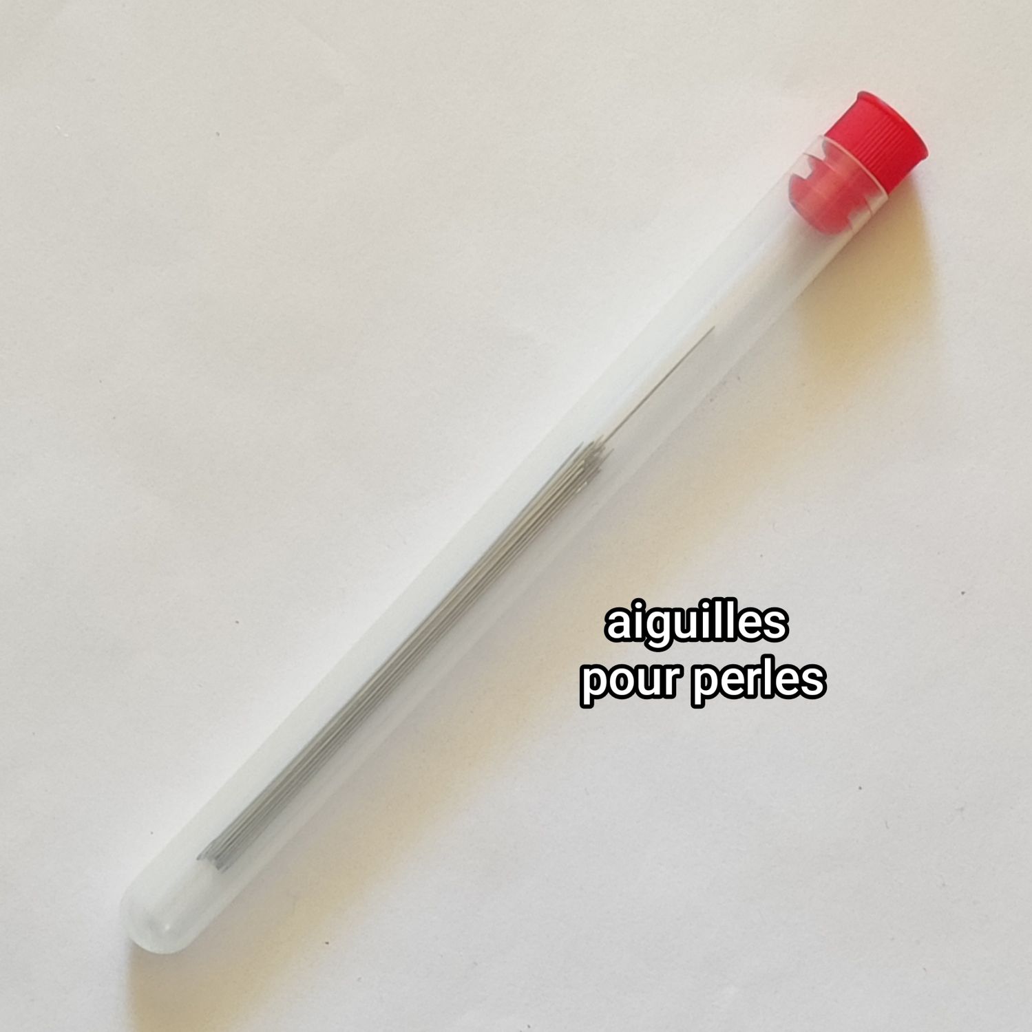 11 grandes aiguilles fines pour perles
