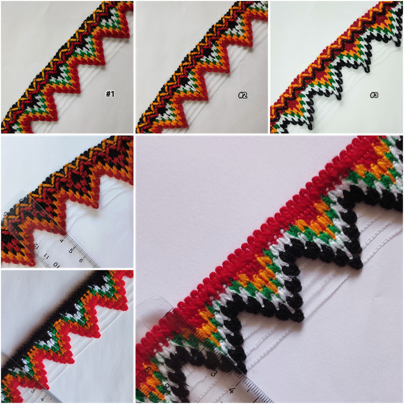 Galon kabyle 4 cm (choisissez vos couleurs)