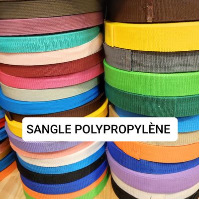 Sangles en polypropylène
