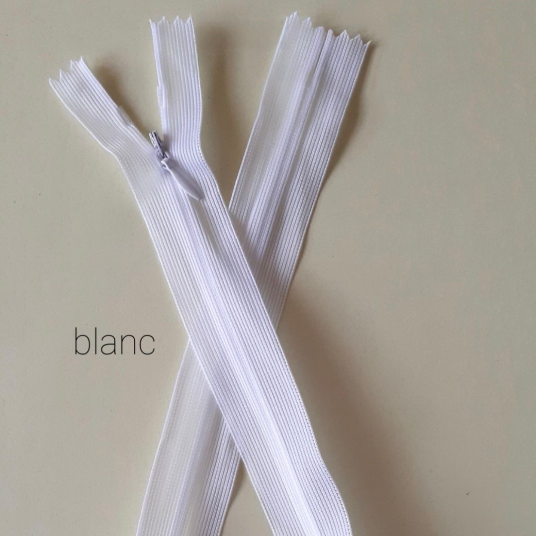Fermeture zip INVISIBLE 45 cm/19 coloris