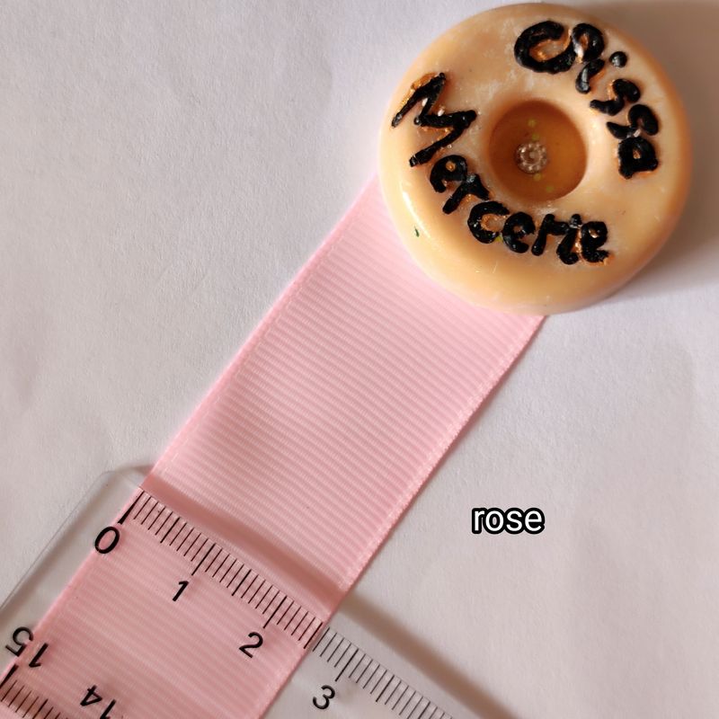 9,50 m de ruban gros grain 25 mm (choisissez vos couleurs)