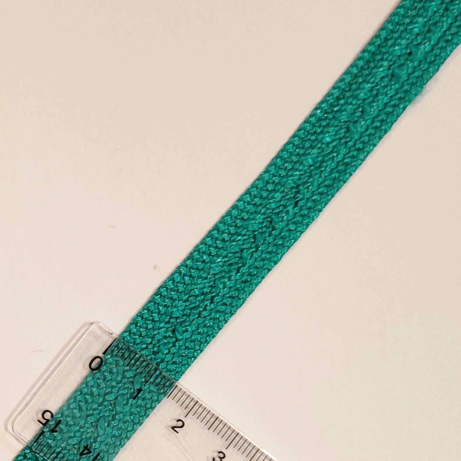 Ruban galon sfifa 1,3cm bleu turquoise 