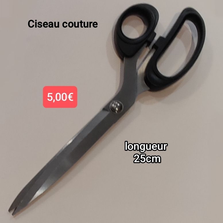 Ciseaux couture qualité professionnelle 25cm