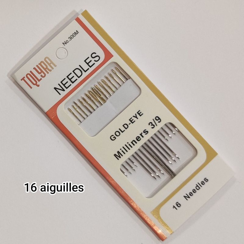 16 aiguilles de couture
