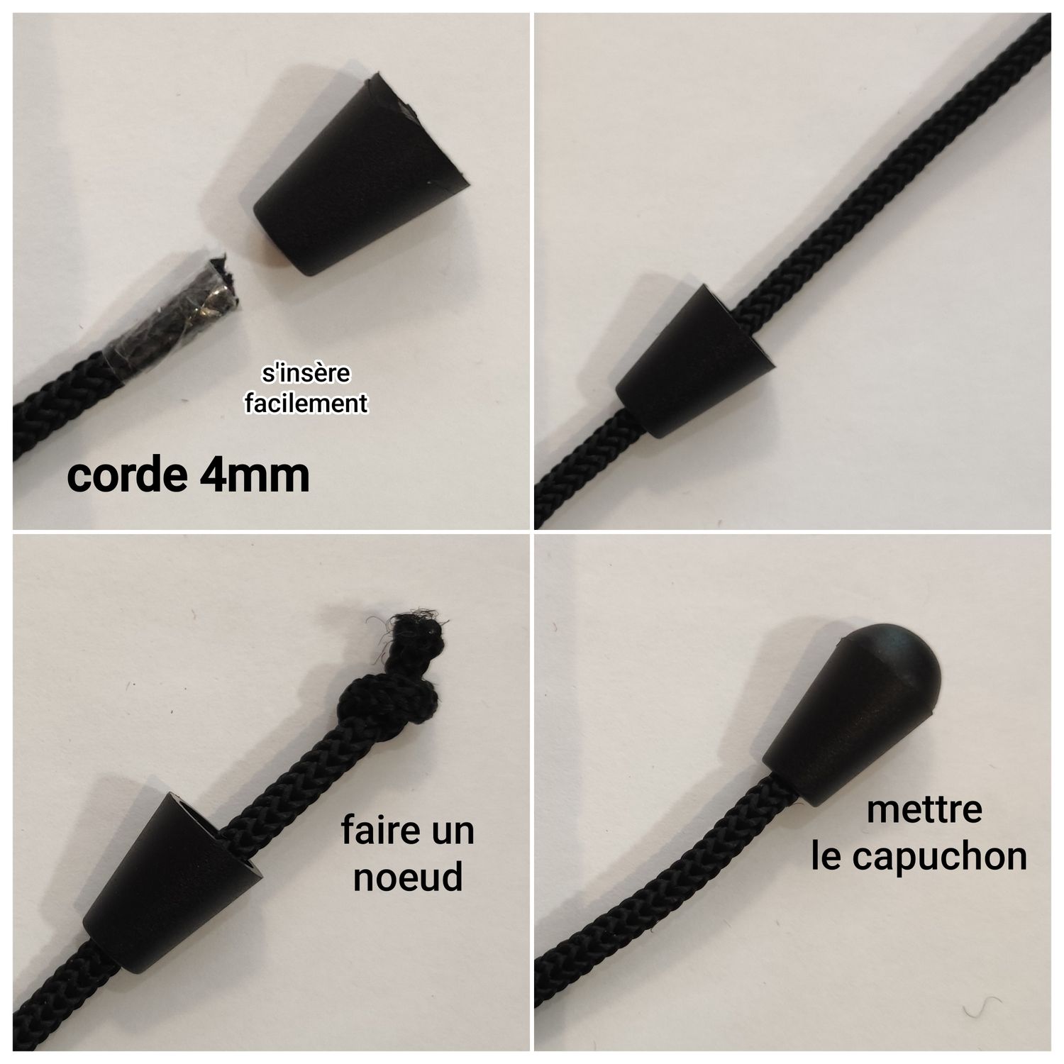 Embout cloche 5mm (la paire)