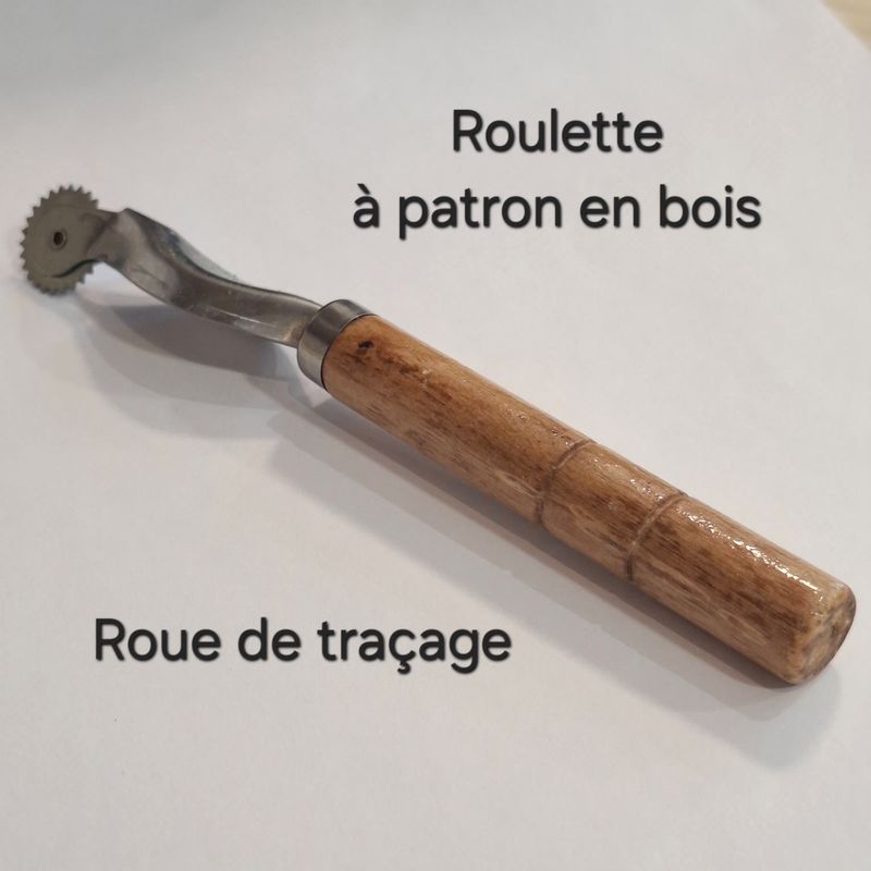 Roulette à patron en bois